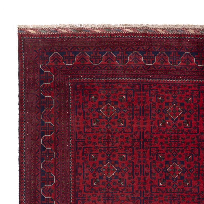 Afghan Teppich - Kunduz - 343 x 242 cm - rot
