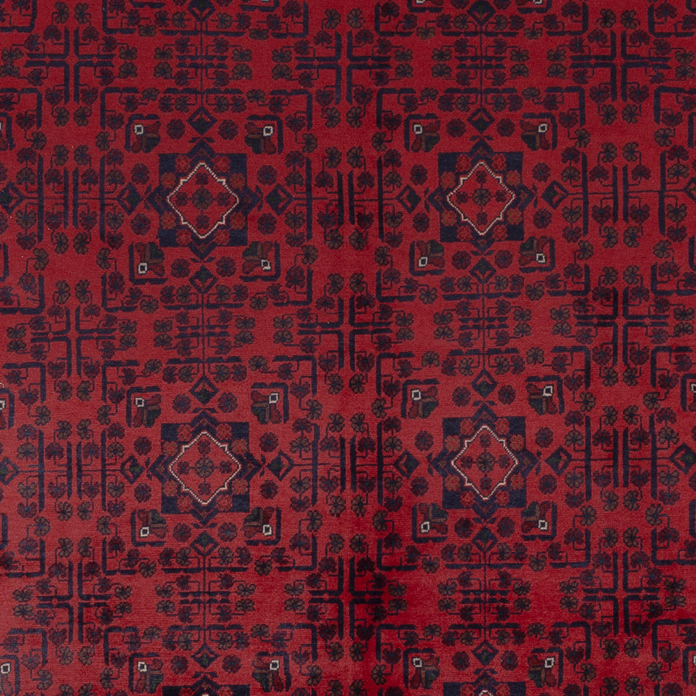 Afghan Teppich - Kunduz - 340 x 250 cm - rot