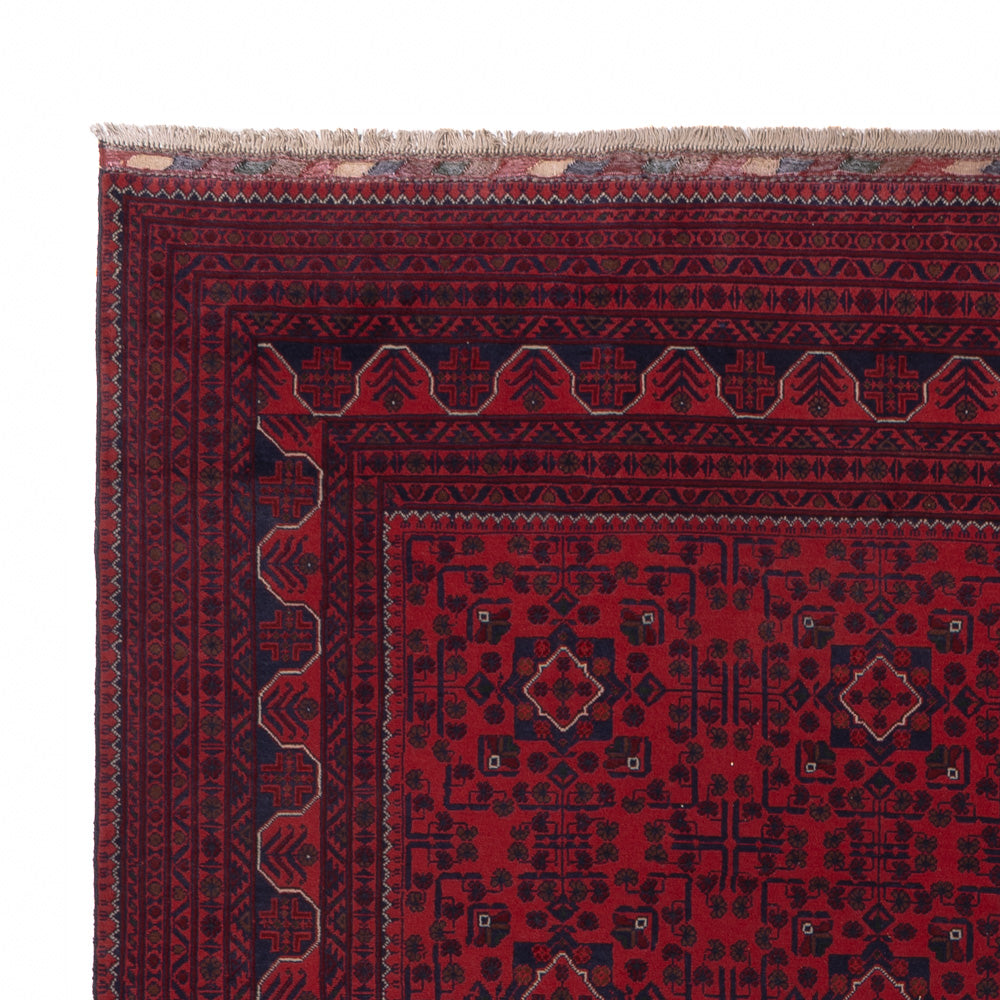 Afghan Teppich - Kunduz - 340 x 250 cm - rot