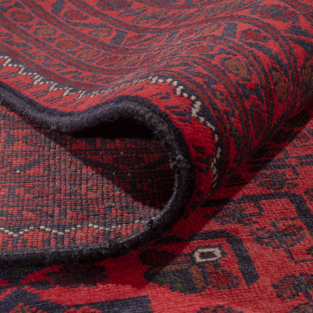 Afghan Teppich - Kunduz - 340 x 250 cm - rot