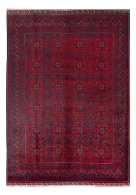 Afghan Teppich - Kunduz - 349 x 253 cm - rot