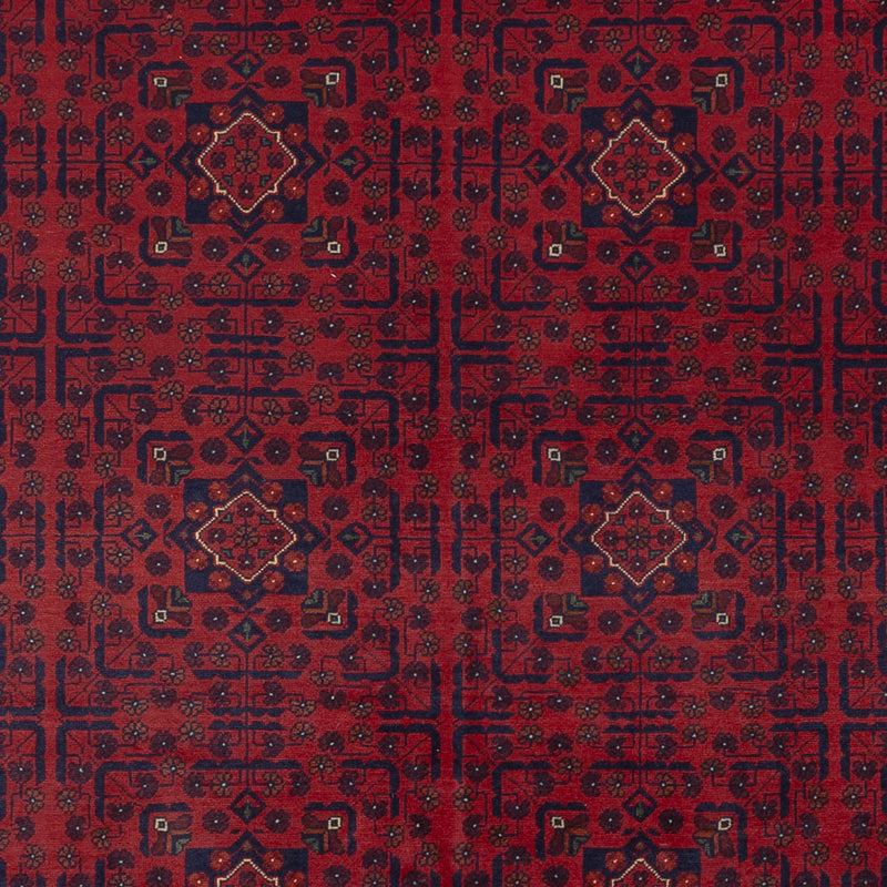 Afghan Teppich - Kunduz - 338 x 246 cm - rot