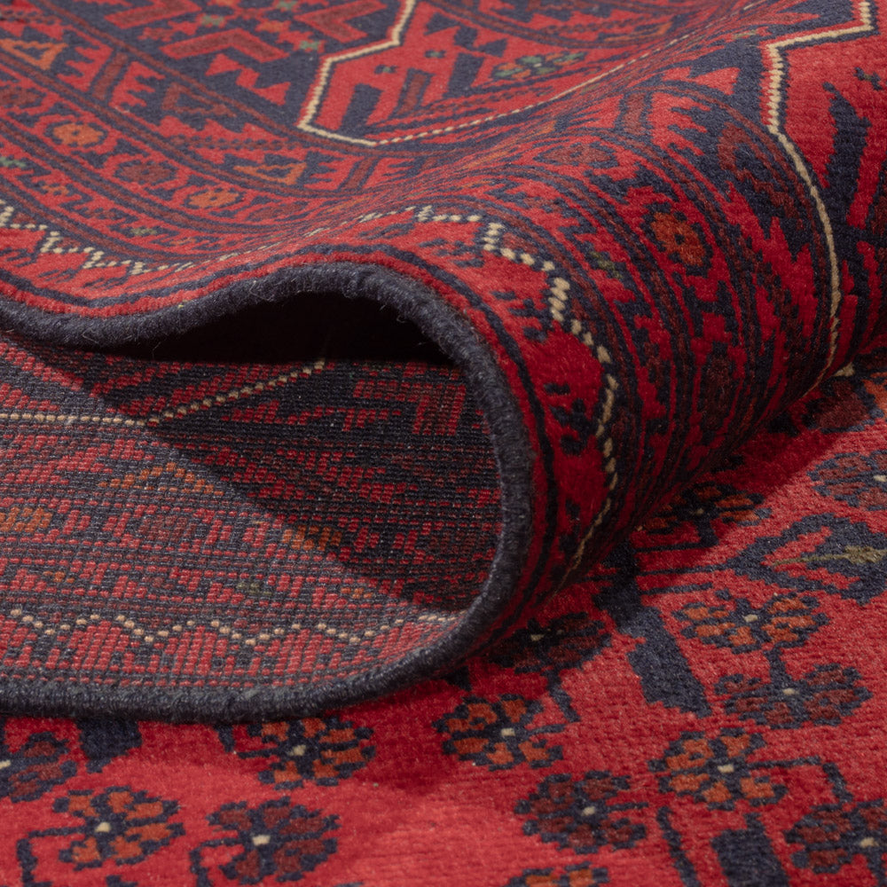Afghan Teppich - Kunduz - 338 x 246 cm - rot