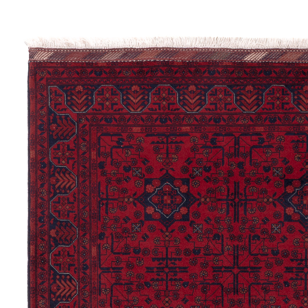 Afghan Teppich - Royal - 199 x 150 cm - rot