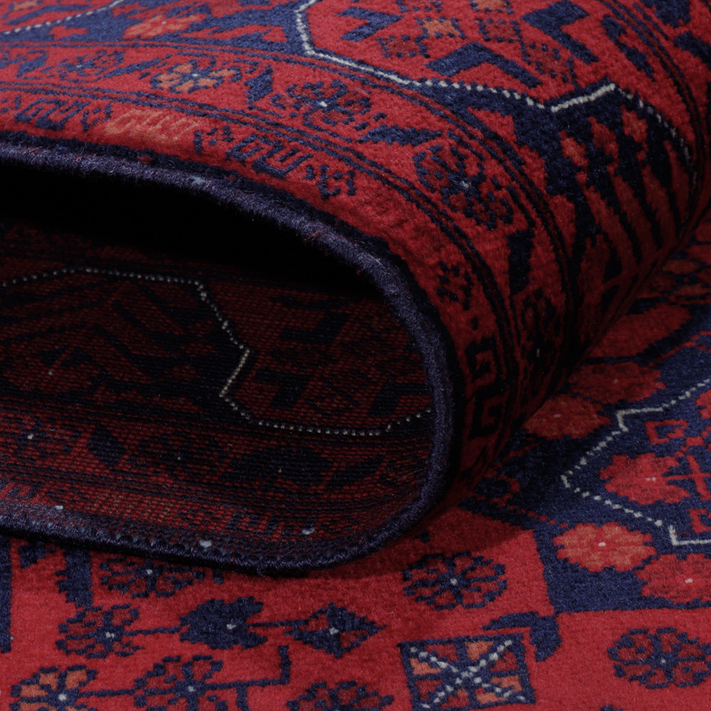 Afghan Teppich - Royal - 199 x 150 cm - rot