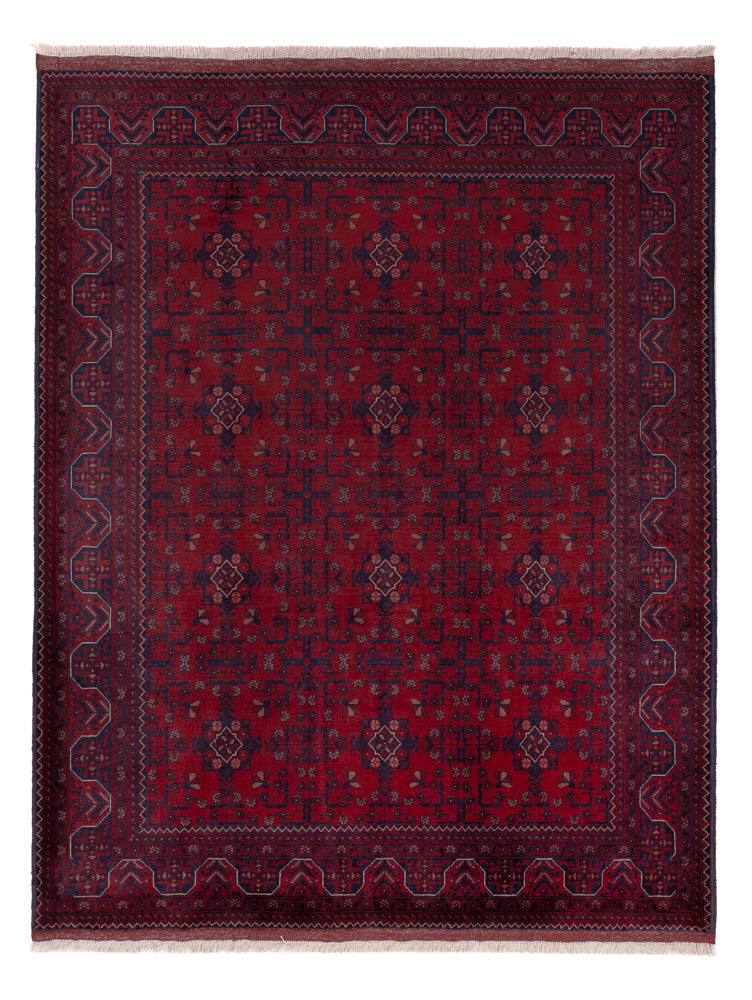 Afghan Teppich - Royal - 200 x 154 cm - rot