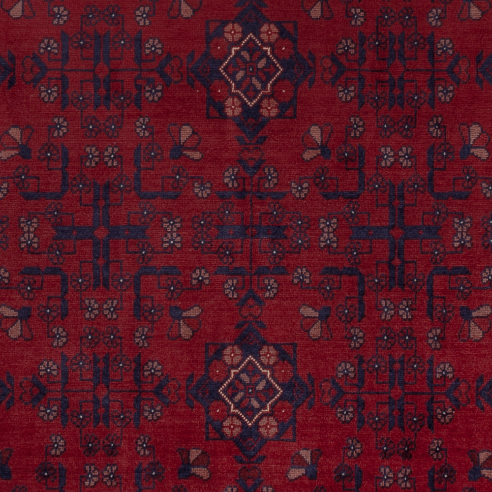 Afghan Teppich - Royal - 200 x 154 cm - rot