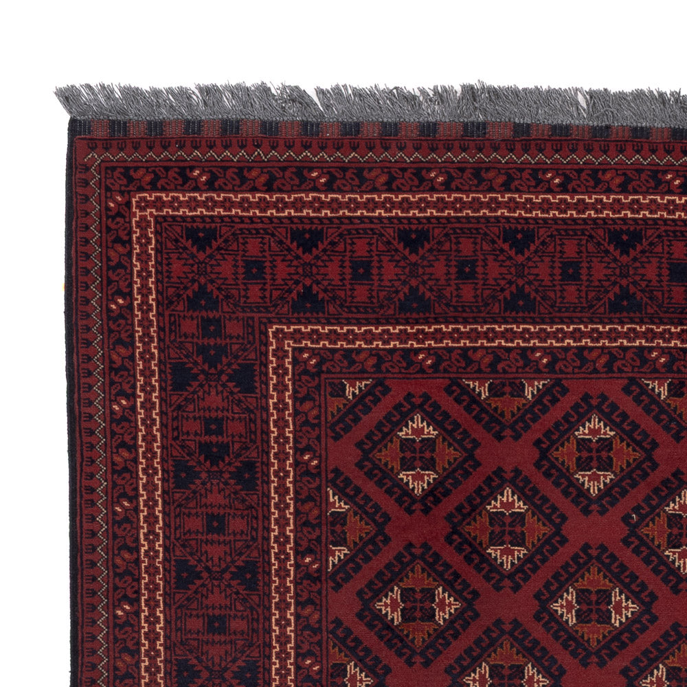 Afghan Teppich 195x147cm - Orientteppich