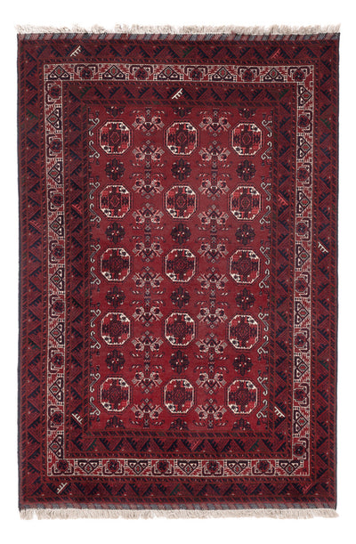 Afghan Teppich 113x175cm - Orientteppich - rot