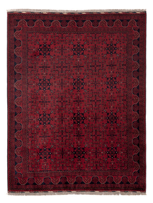Afghan Teppich - Royal - 197 x 151 cm - rot
