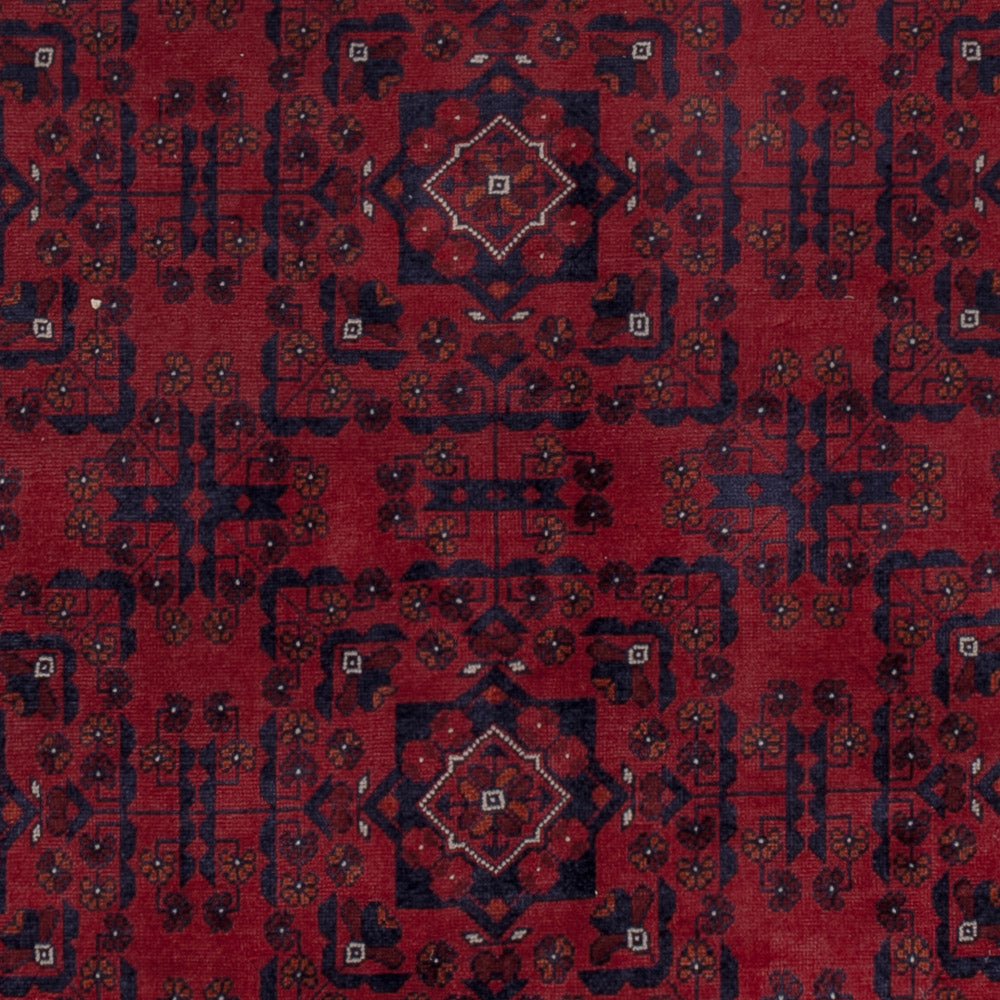 Afghan Teppich - Royal - 195 x 151 cm - rot