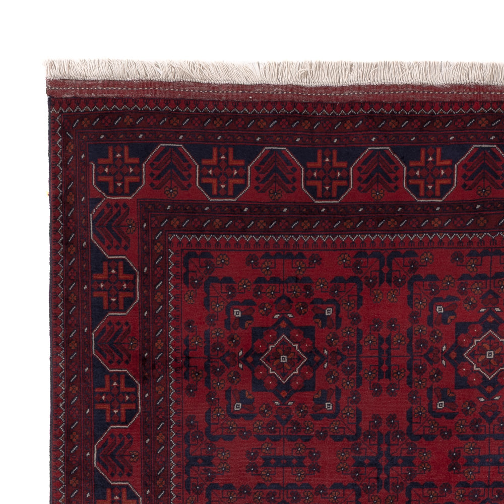 Afghan Teppich - Royal - 195 x 151 cm - rot