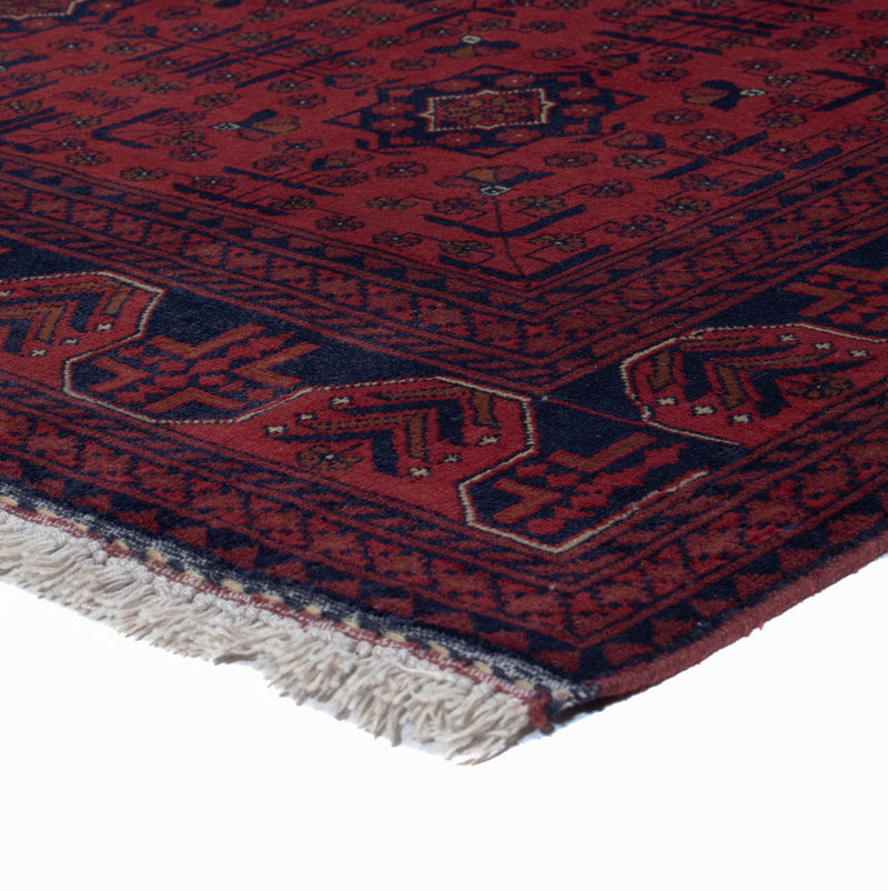 Afghan Teppich - Royal - 191 x 151 cm - rot