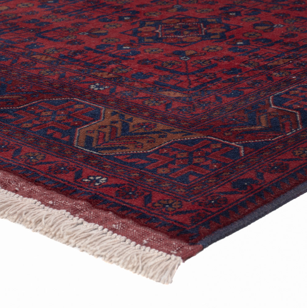 Afghan Teppich - Royal - 203 x 147 cm - rot
