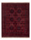 Afghan Teppich - Royal - 187 x 150 cm - rot