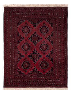 Afghan Teppich - Royal - 196 x 154 cm - rot