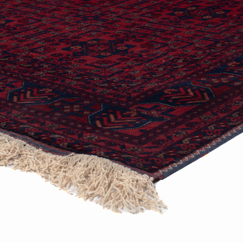 Afghan Teppich - Royal - 187 x 146 cm - rot