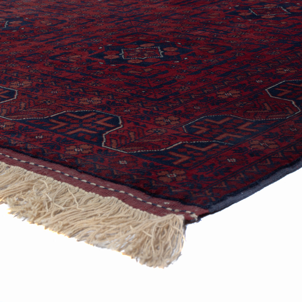 Afghan Teppich - Royal - 202 x 151 cm - rot