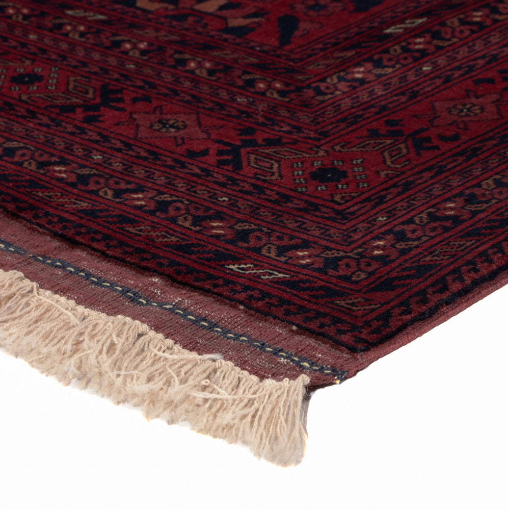 Afghan Teppich - Royal - 196 x 150 cm - rot