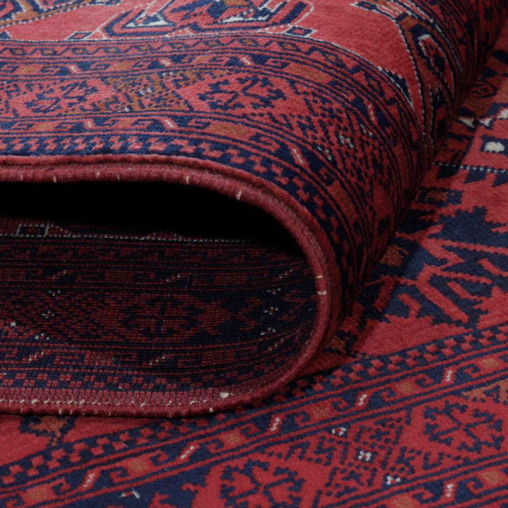 Afghan Teppich - Royal - 194 x 148 cm - rot