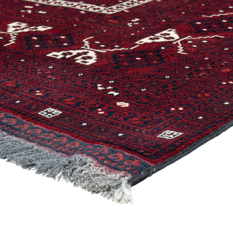 Afghan Teppich - 258 x 159 cm - rot
