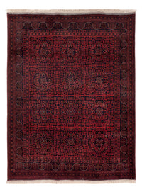 Afghan Teppich - Royal - 193 x 147 cm - rot