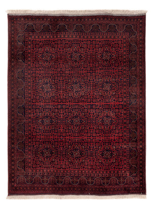 Afghan Teppich - Royal - 193 x 147 cm - rot