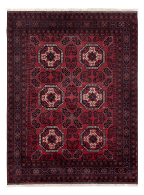 Afghan Teppich - Royal - 198 x 151 cm - rot
