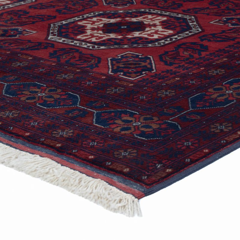 Afghan Teppich - Royal - 198 x 151 cm - rot