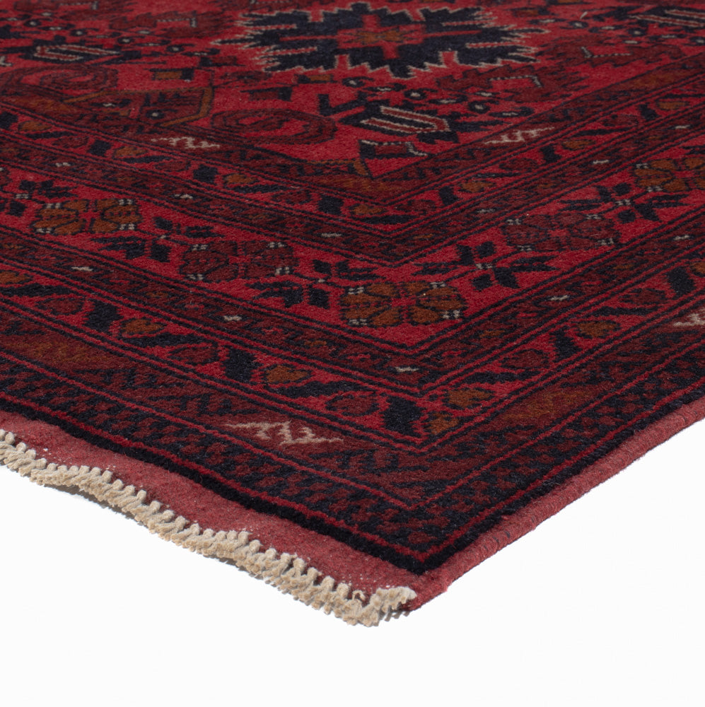 Afghan Teppich - Kunduz - 293 x 199 cm - rot