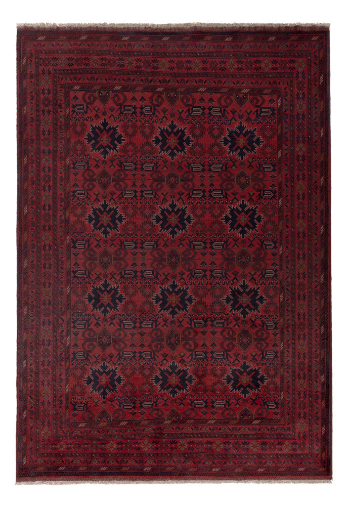 Afghan Teppich - Kunduz - 289 x 200 cm - rot