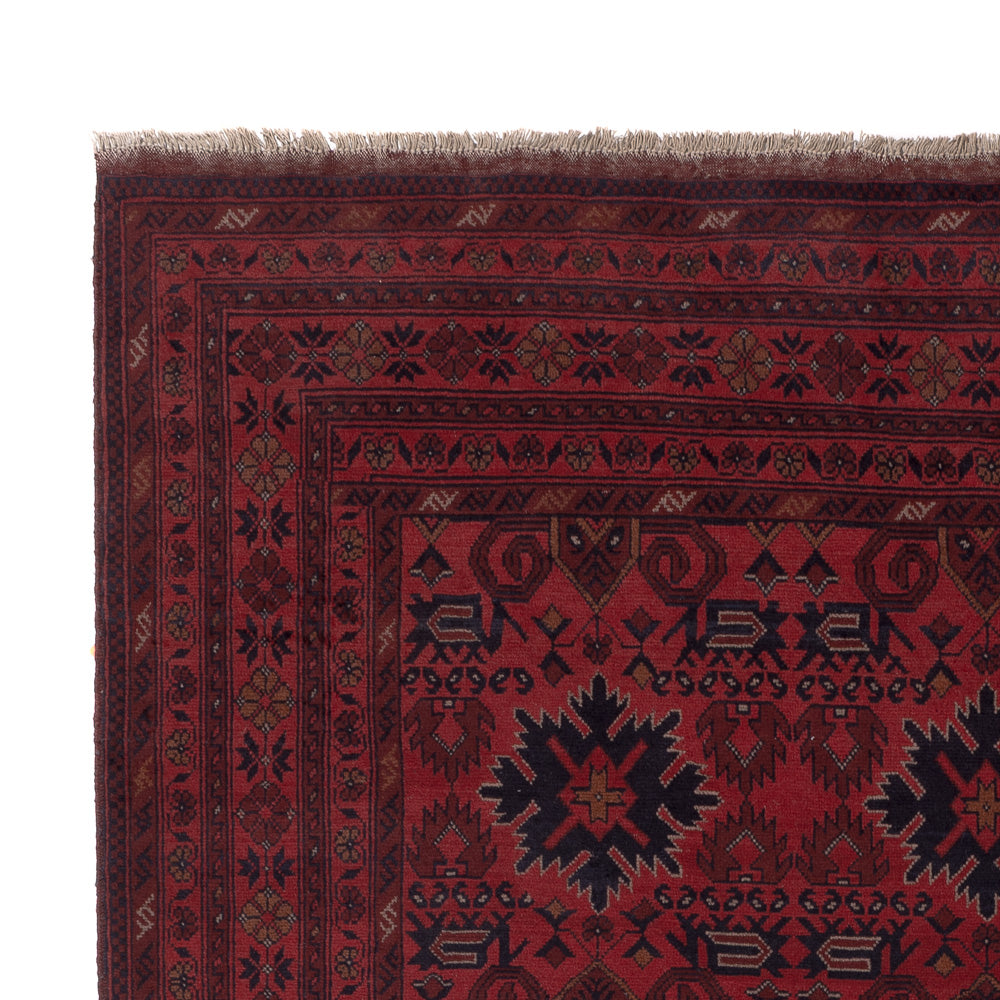 Afghan Teppich - Kunduz - 289 x 200 cm - rot