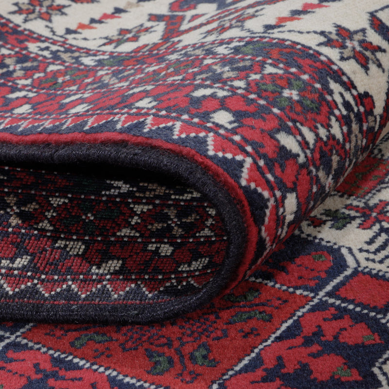 Afghan Teppich - Kunduz - 289 x 200 cm - rot