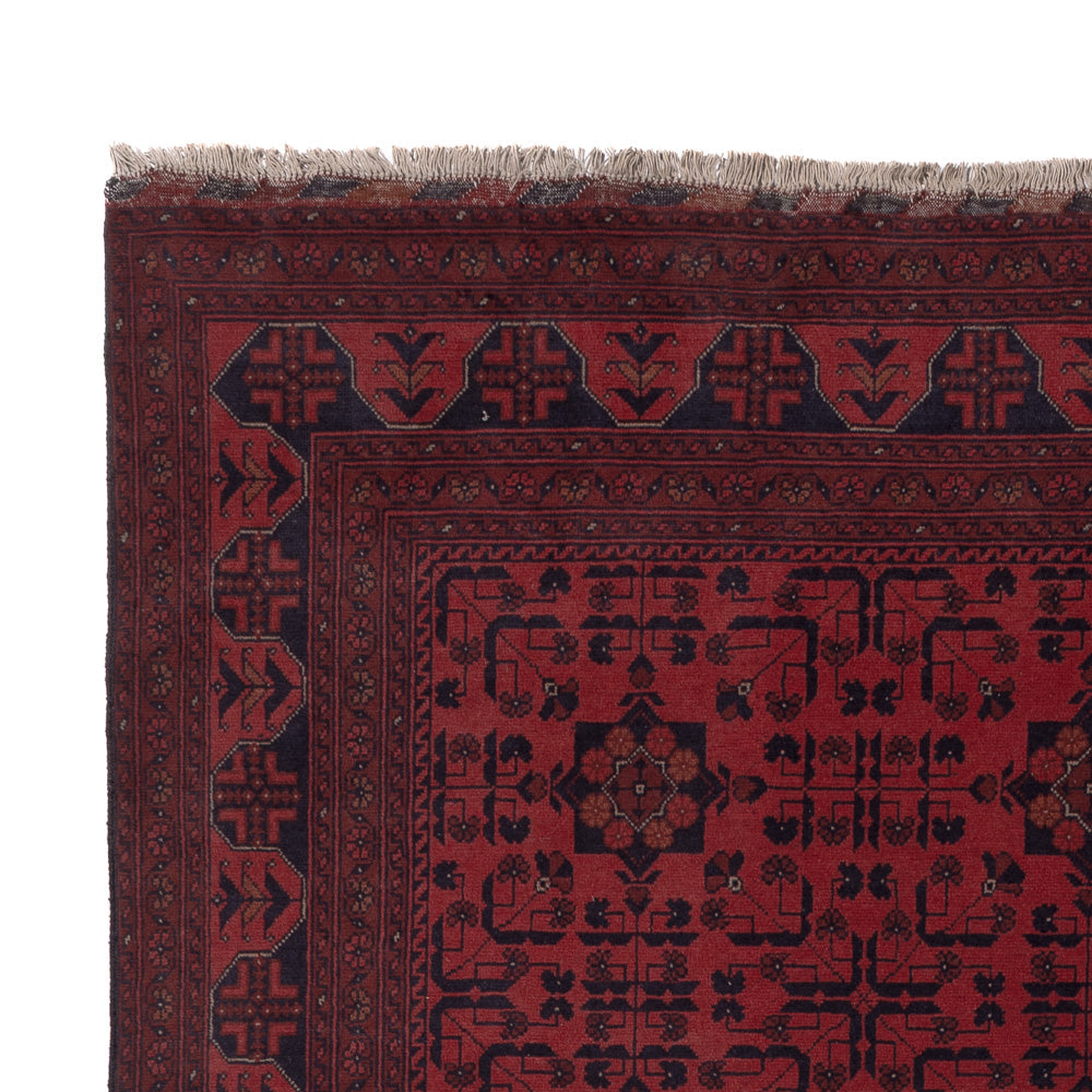 Afghan Teppich - Kunduz - 296 x 204 cm - rot