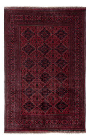 Afghan Teppich - Kunduz - 294 x 199 cm - rot