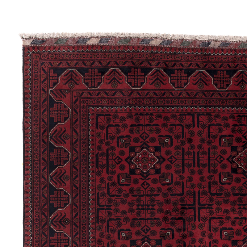 Afghan Teppich - Kunduz - 276 x 199 cm - rot