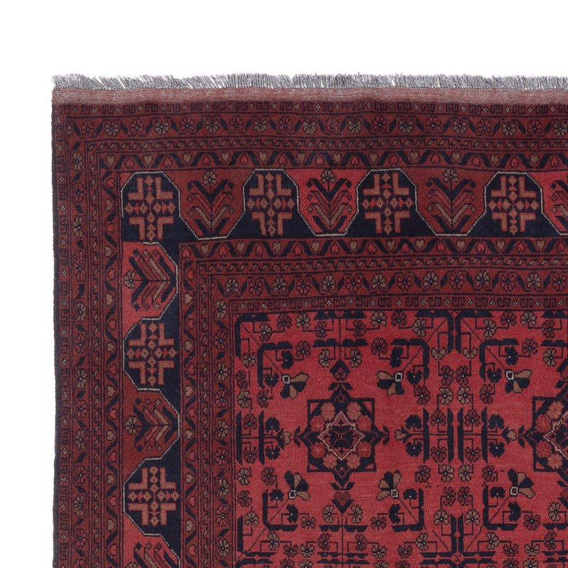 Afghan Teppich - Kunduz - 295 x 201 cm - rot