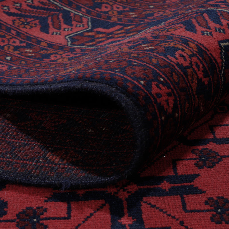 Afghan Teppich - Kunduz - 286 x 201 cm - rot