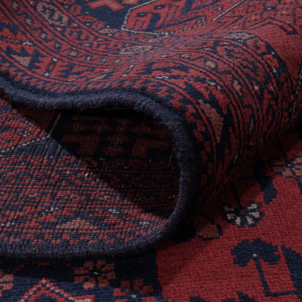 Afghan Teppich - Kunduz - 287 x 203 cm - rot