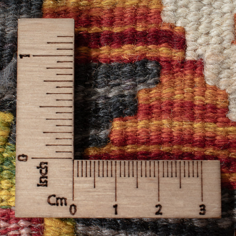 Läufer Kelim - Splash - 202 x 60 cm - mehrfarbig