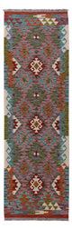 Kelim Maimene Teppich 200x62cm