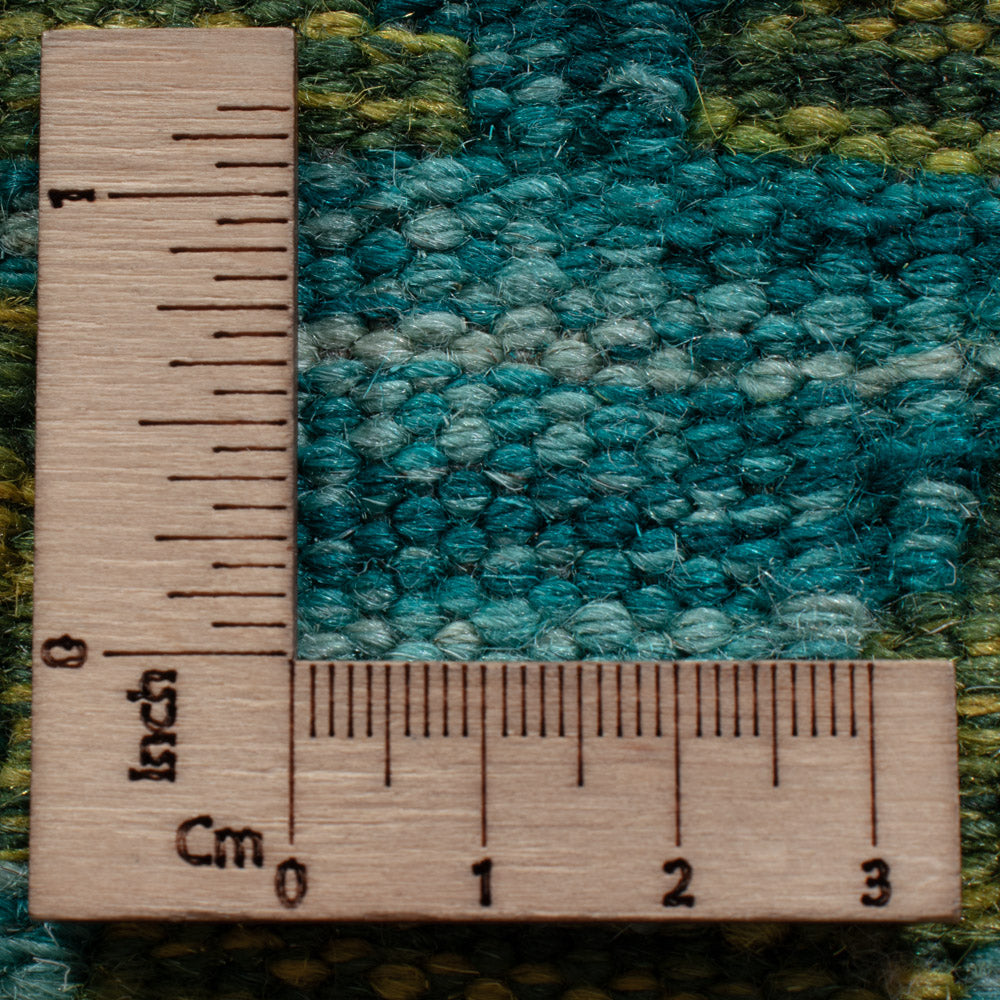 Läufer Kelim - Splash - 195 x 65 cm - mehrfarbig