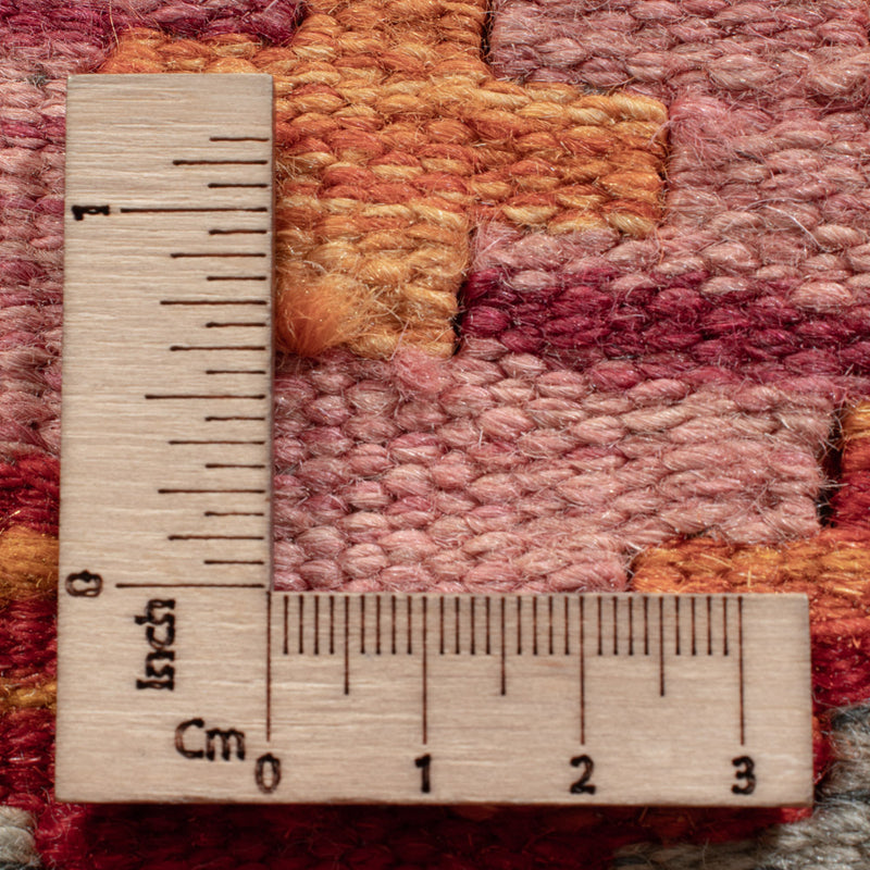 Läufer Kelim - Splash - 198 x 82 cm - mehrfarbig