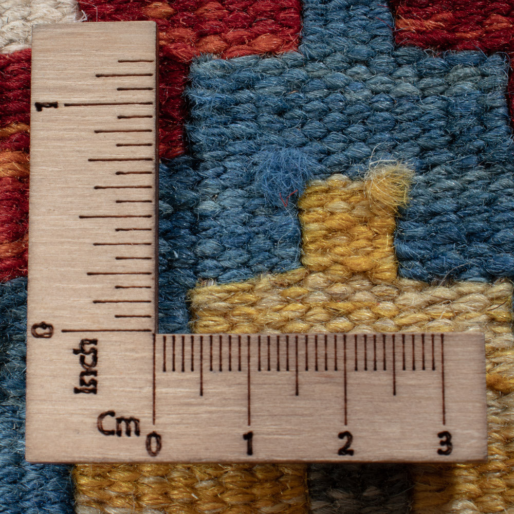 Läufer Kelim - Splash - 197 x 84 cm - mehrfarbig