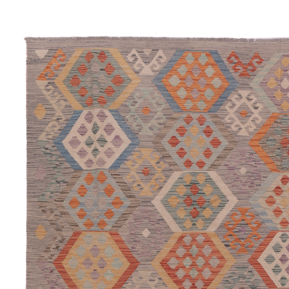 Kelim Maimene Teppich 350x256cm