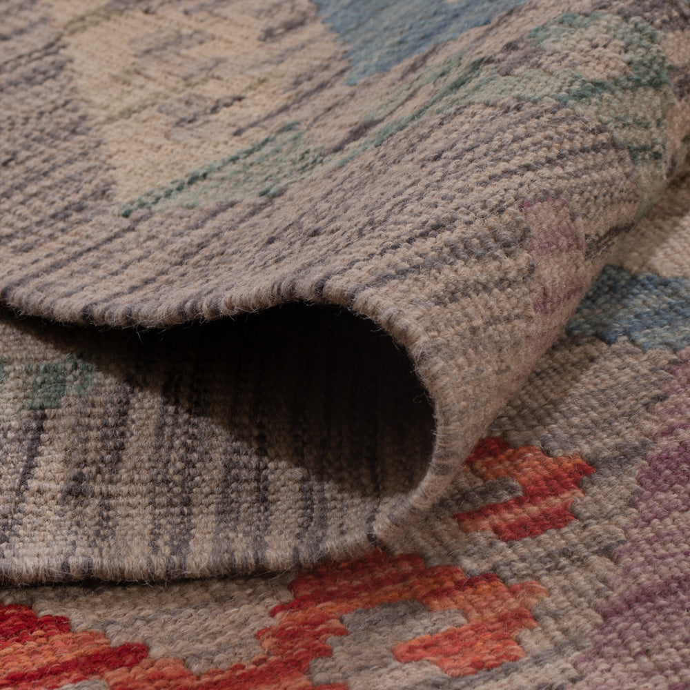 Kelim Teppich - Splash - 350 x 256 cm - mehrfarbig