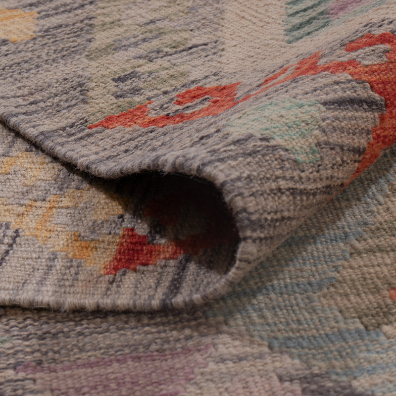 Kelim Teppich - Splash - 350 x 256 cm - mehrfarbig