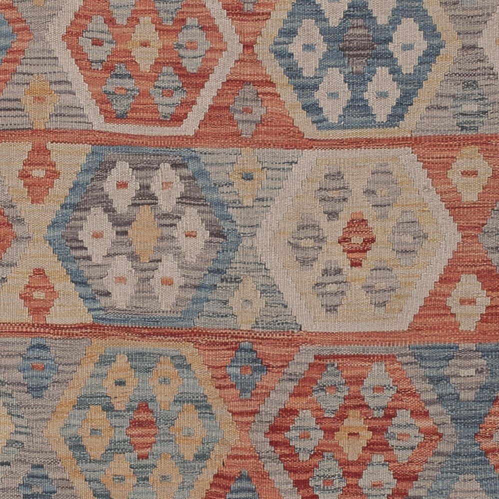 Kelim Teppich - Splash - 295 x 205 cm - mehrfarbig