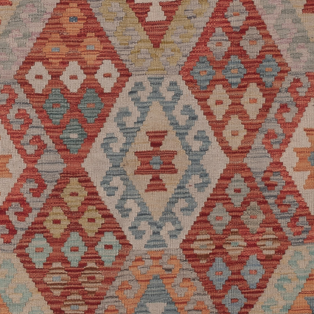 Kelim Teppich - Splash - 305 x 204 cm - mehrfarbig