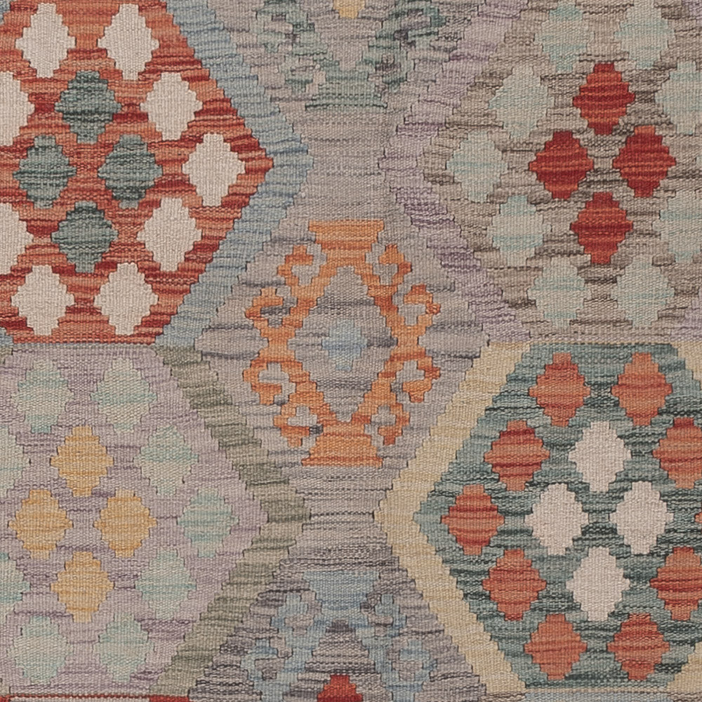 Kelim Teppich - Splash - 299 x 205 cm - mehrfarbig